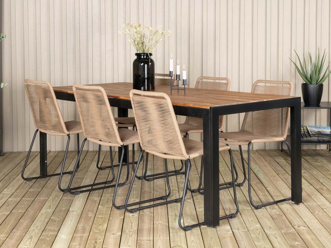 Ensemble table et chaises Dallas 2907