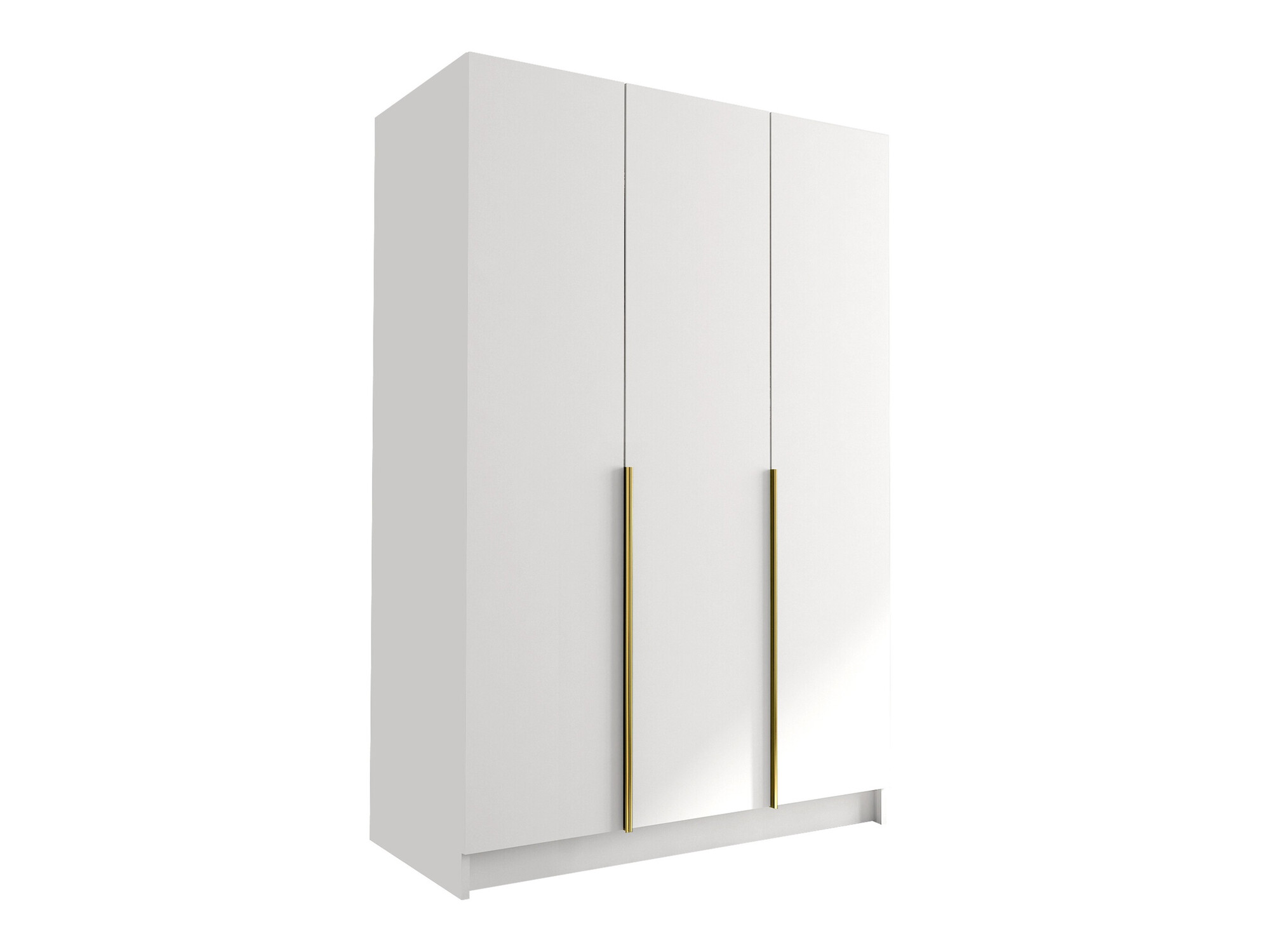 Armoire Closico Decoron I (Blanc + Doré)