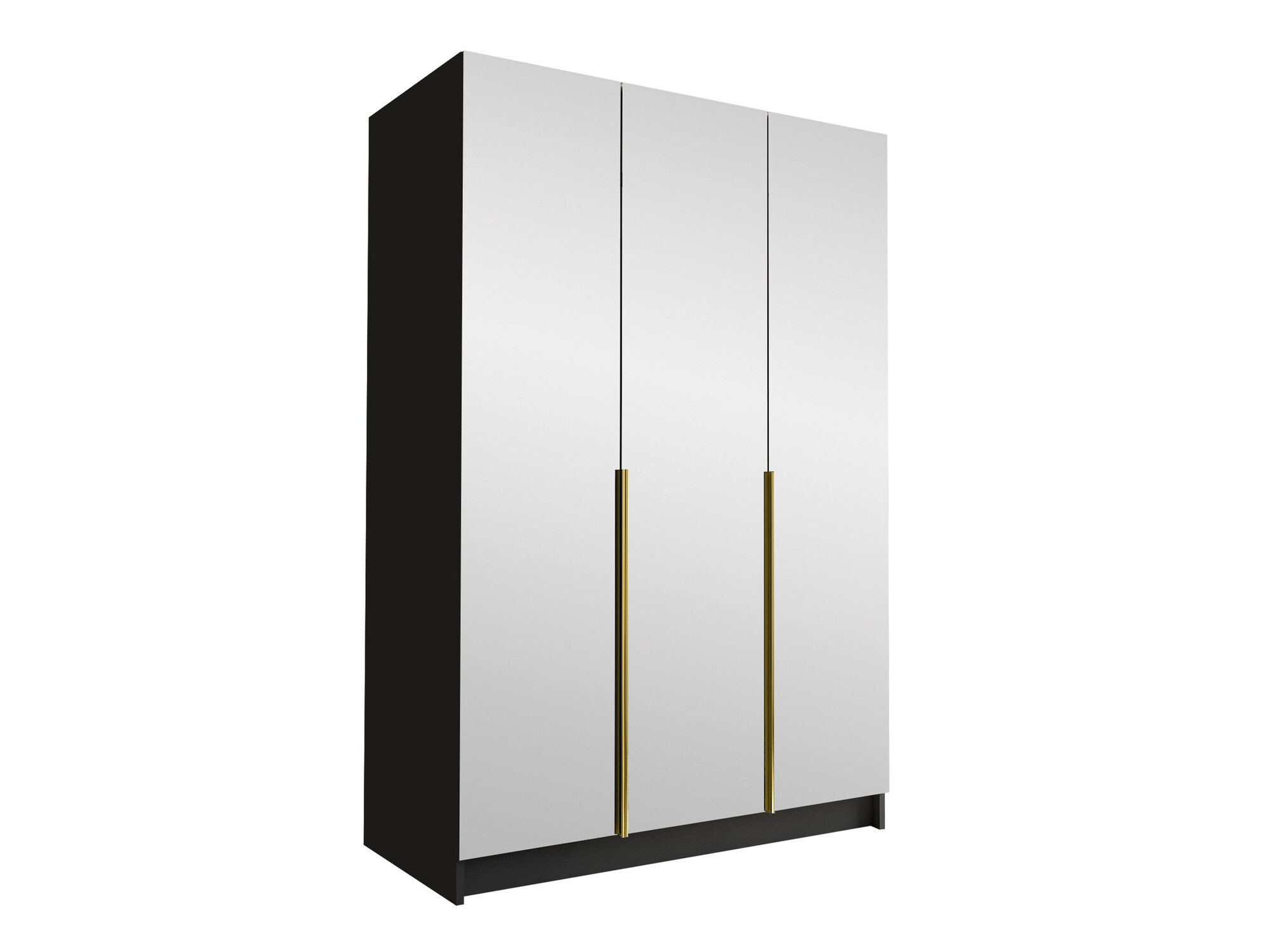 Armoire Closico Decoron III (Noir + Doré)
