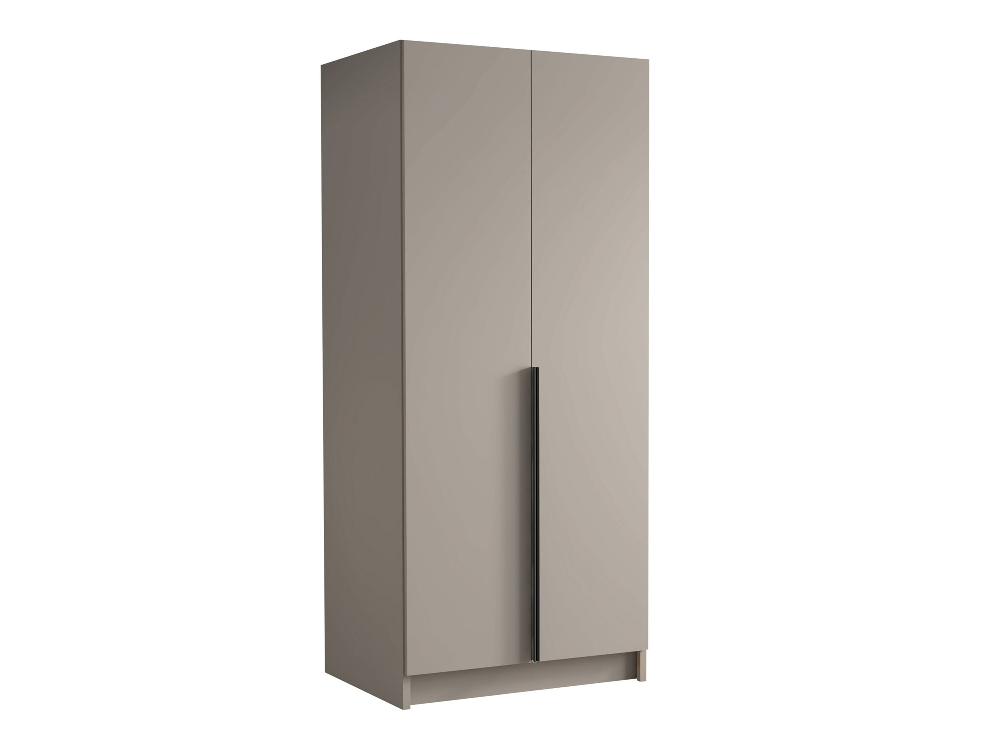 Armoire Closico Staton I (Cachemire + Noir)