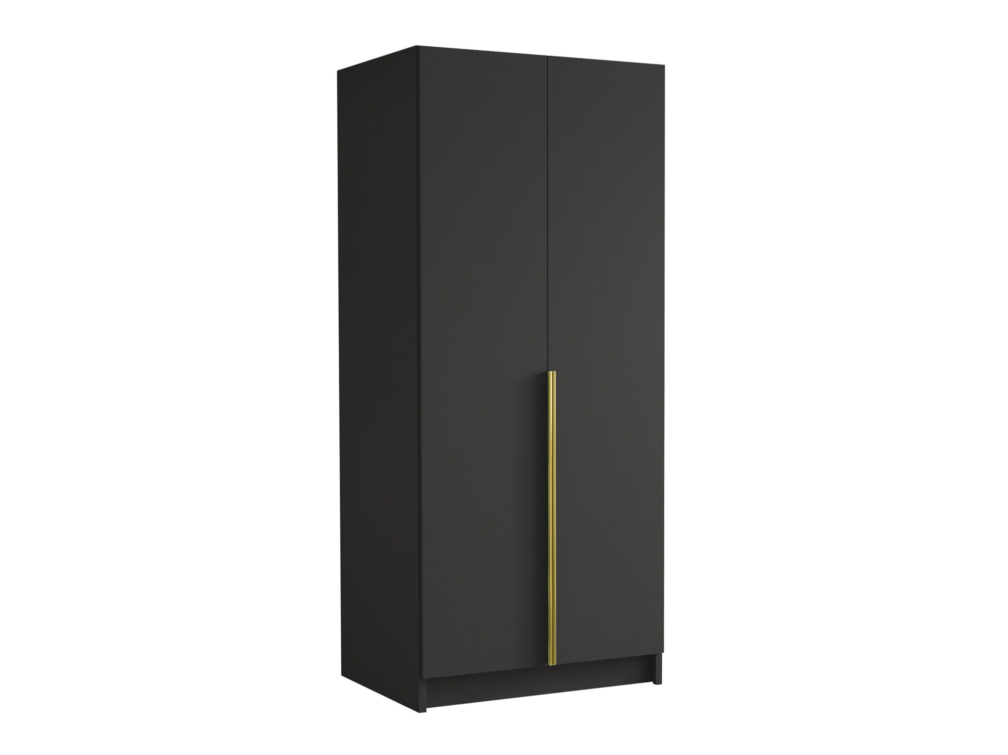 Armoire Closico Staton I (Noir + Doré)