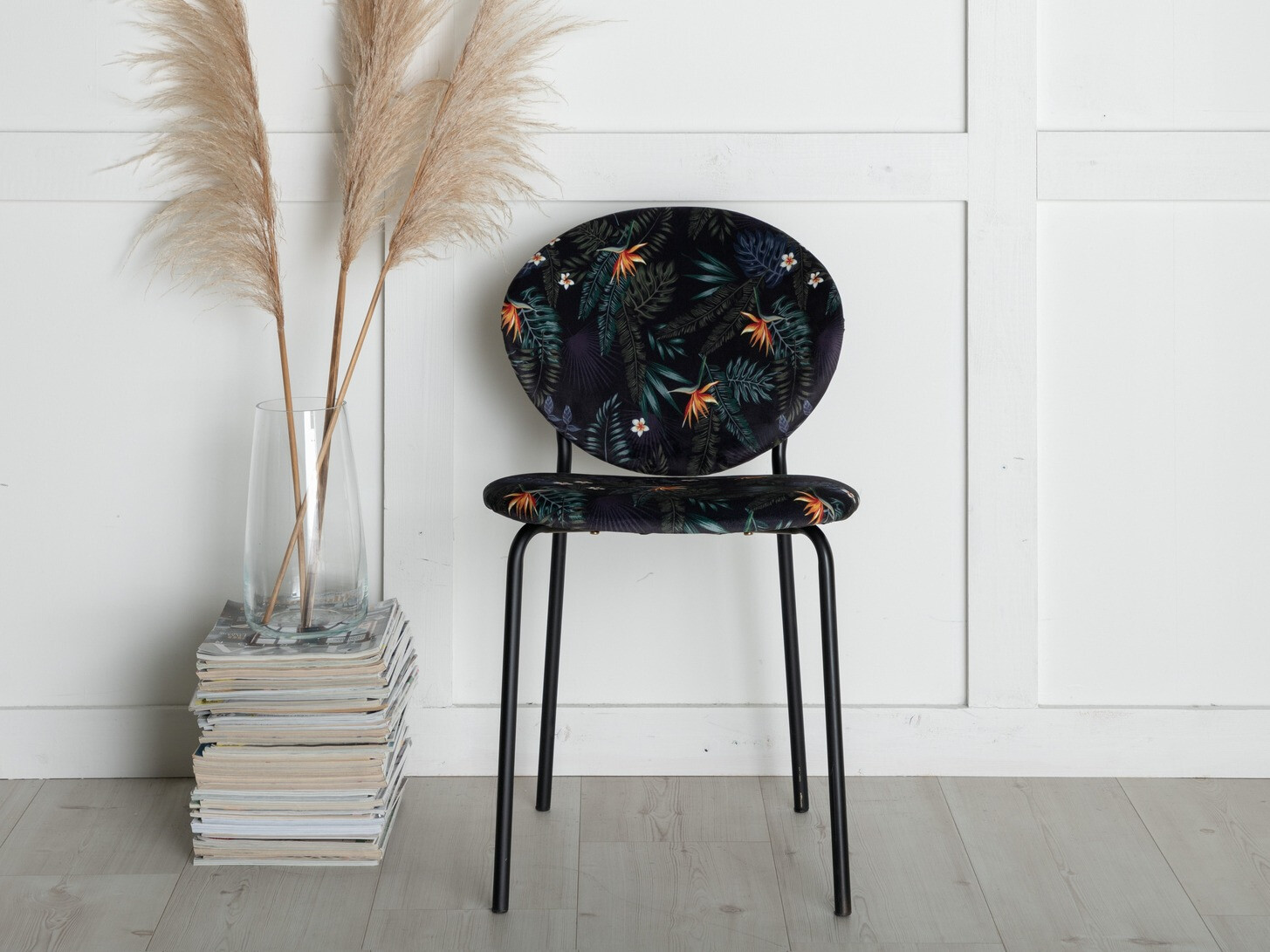 Chaise Dallas 167 (Motif floral)