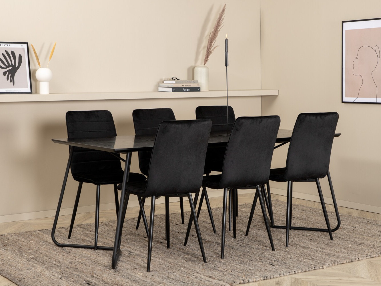 Salle à manger complète Dallas 2721