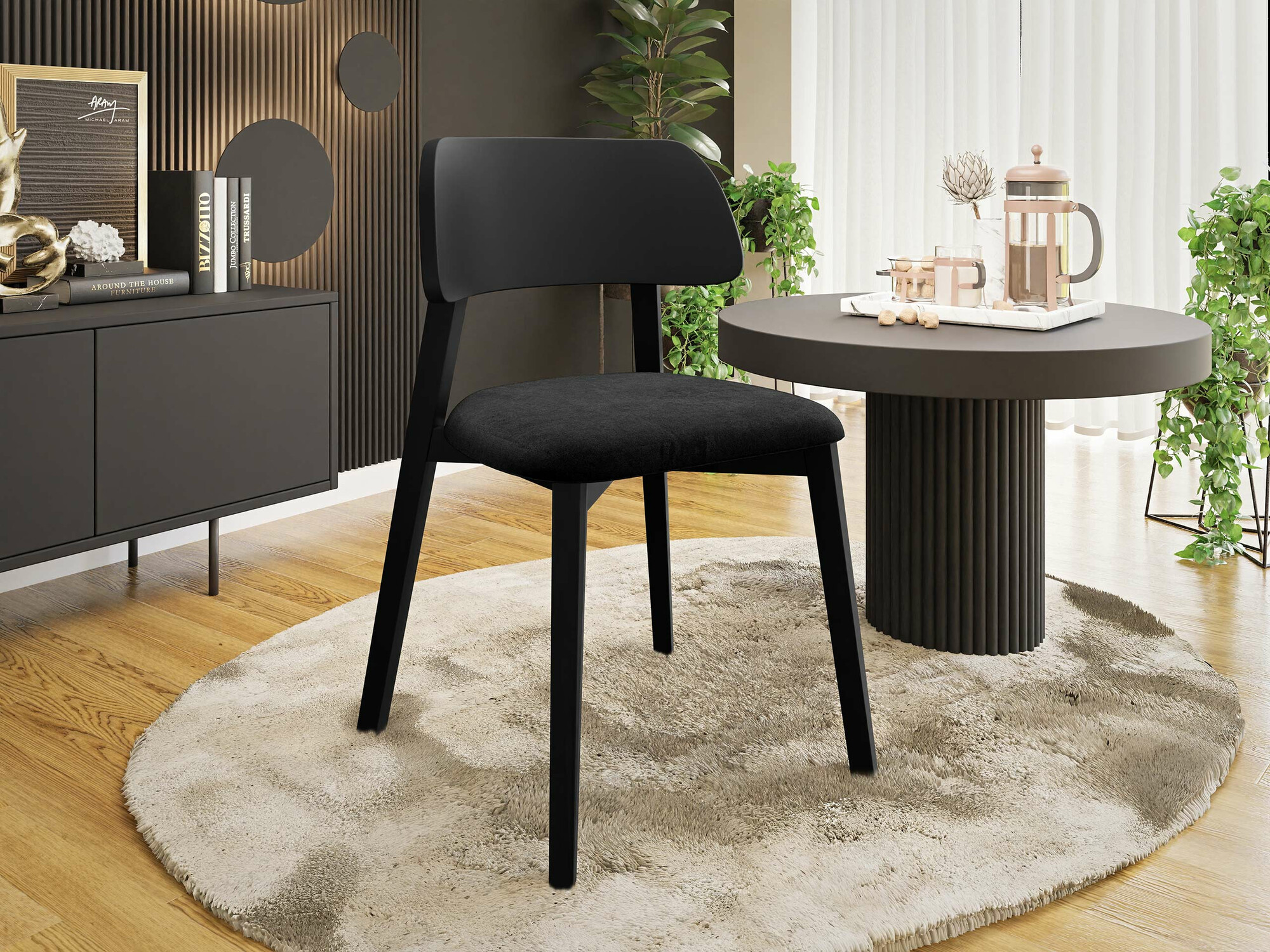 Chaise Jackson 112 (Noir)