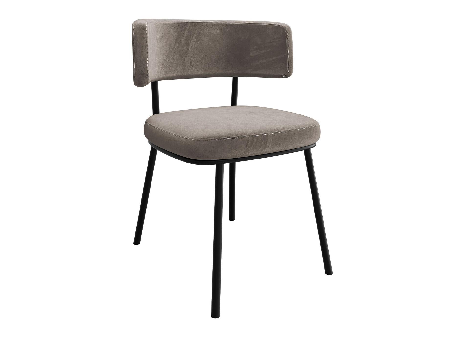 Chaise Jackson 114 (Noir + Magic Velvet 2209)