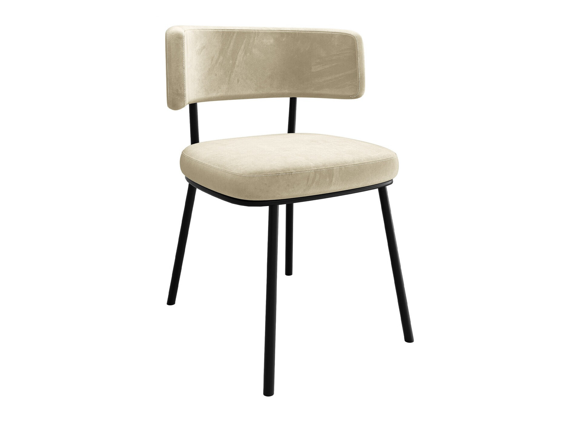 Chaise Jackson 114 (Noir + Magic Velvet 2250)