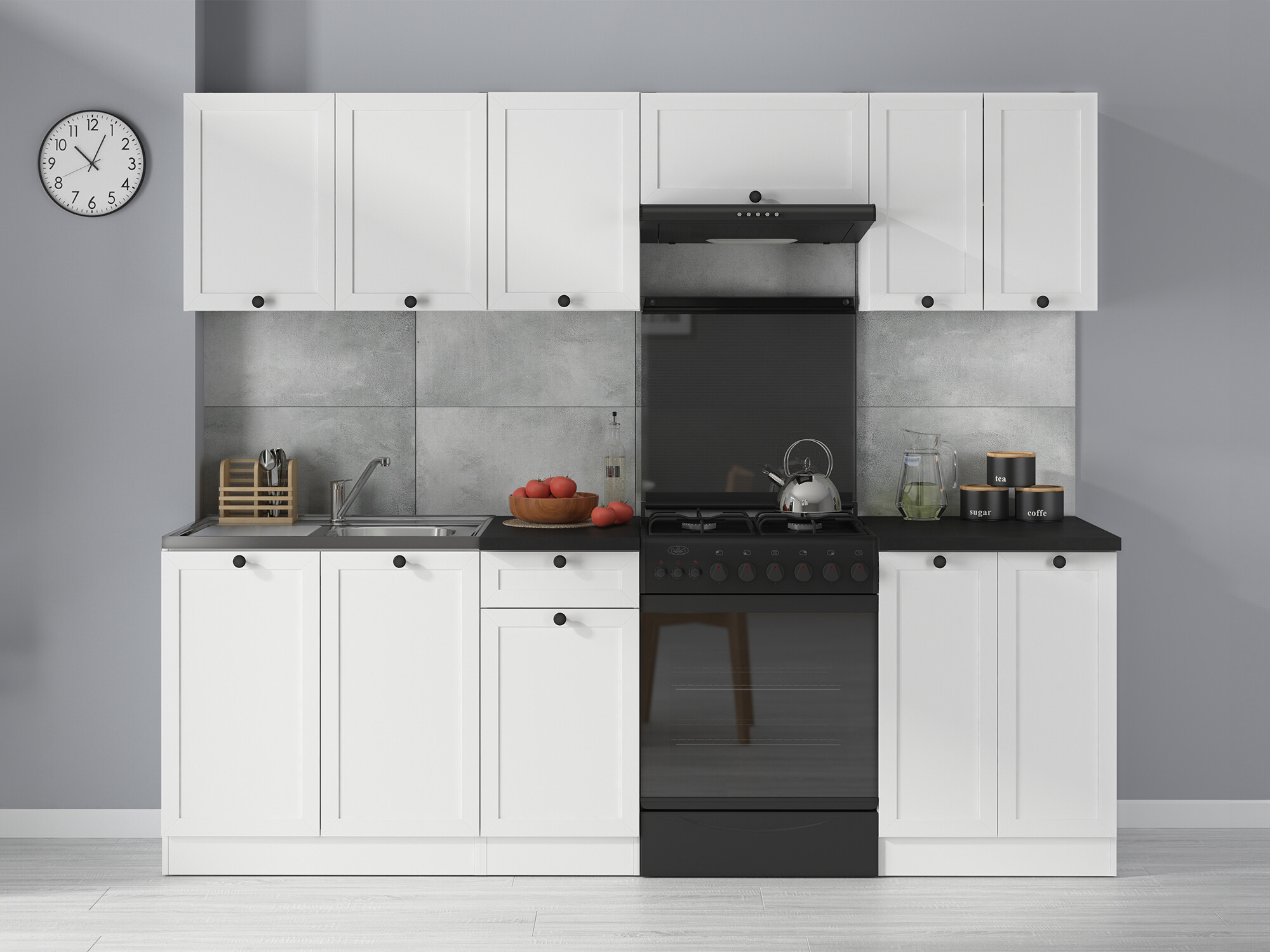 Cuisine complète modulaire Classic White 119