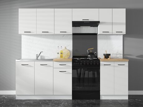 Ensemble de cuisine modulaire Line White 119
