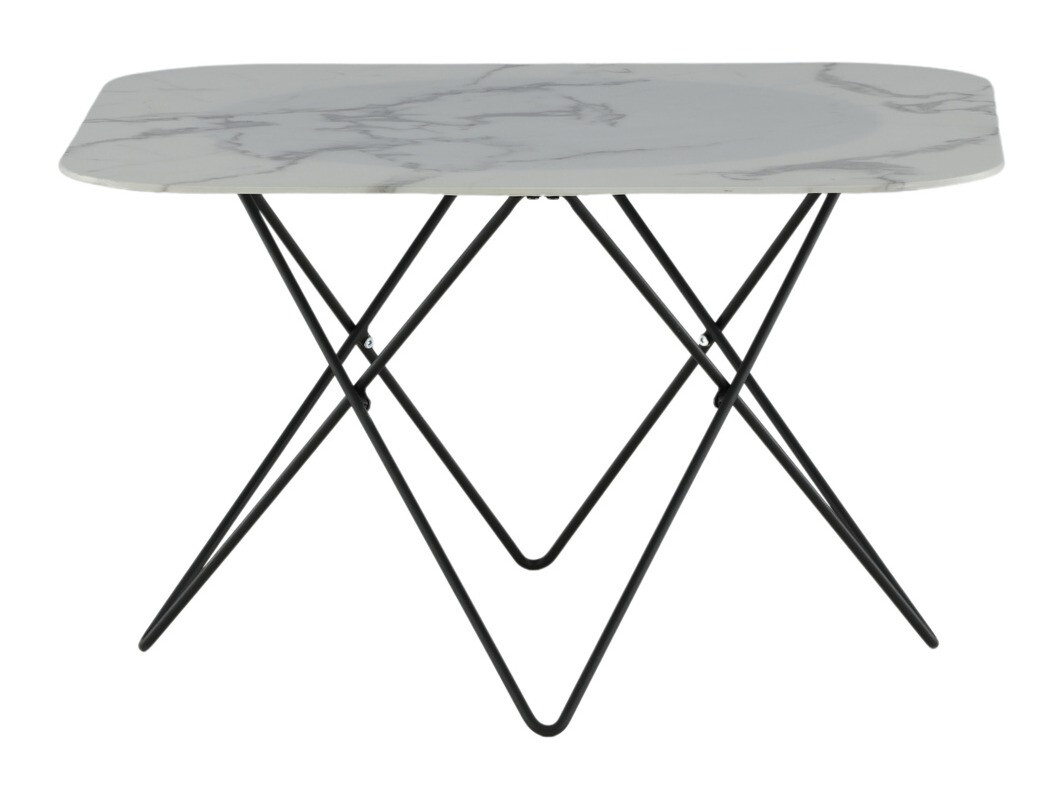 Table basse Dallas 1723 (Blanc + Noir)