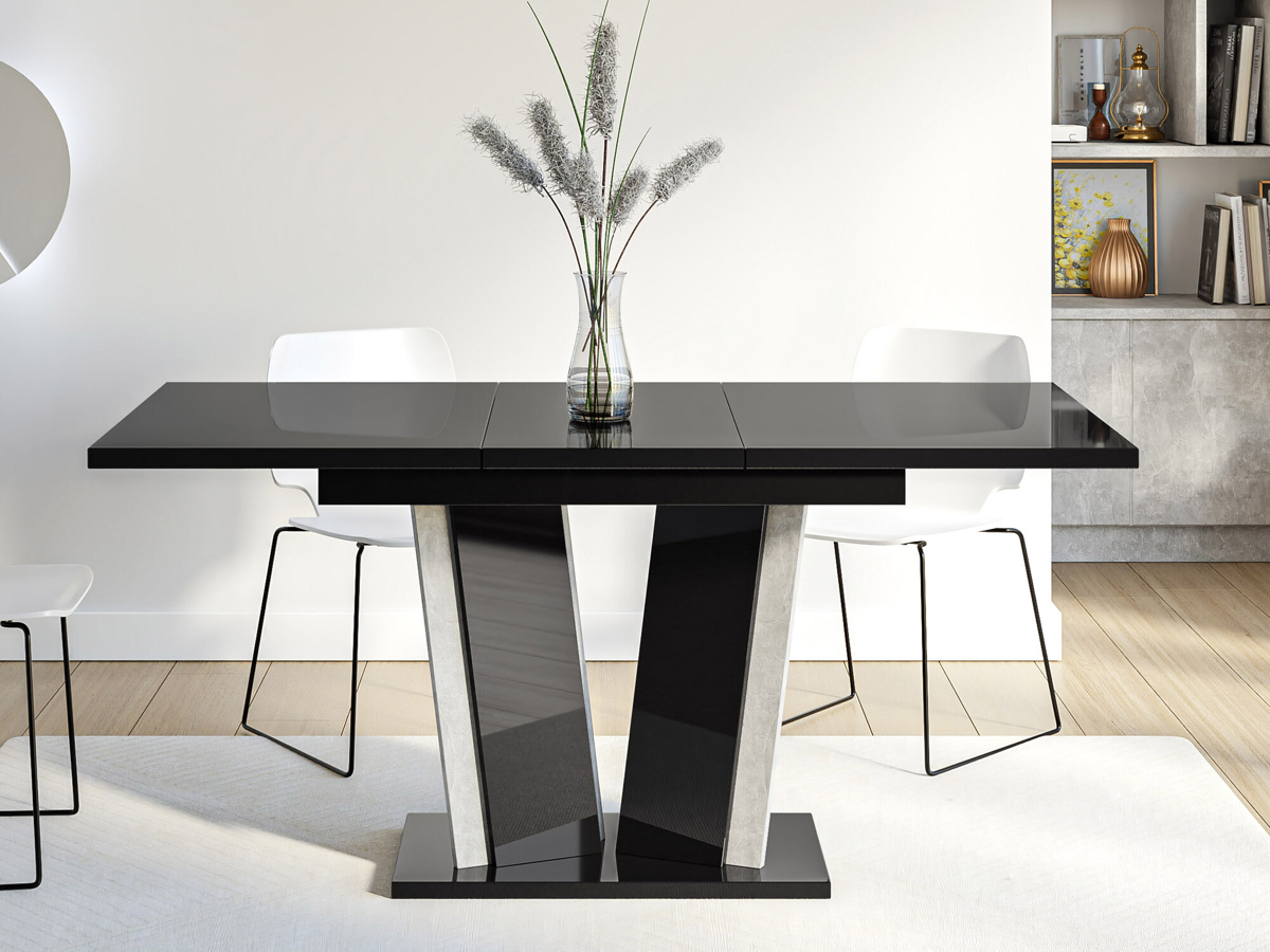 Table Goodyear 130 (Noir brillant)