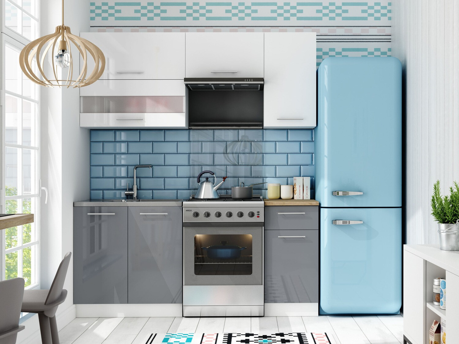 Cuisine complète modulaire Tiffa Mix 100