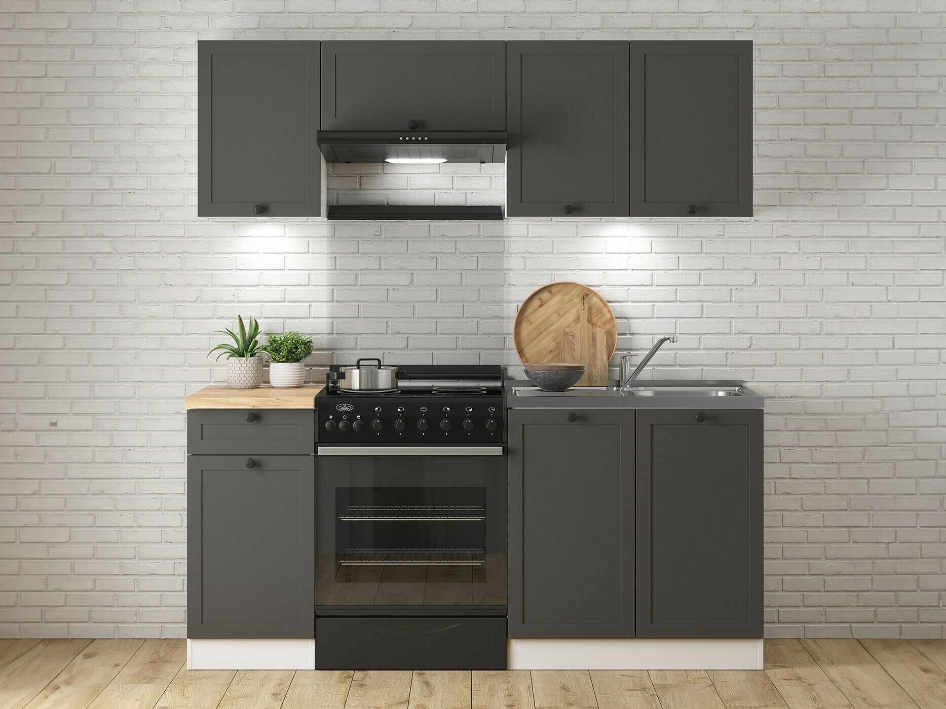 Armoire murale modulaire Classic Grey 103