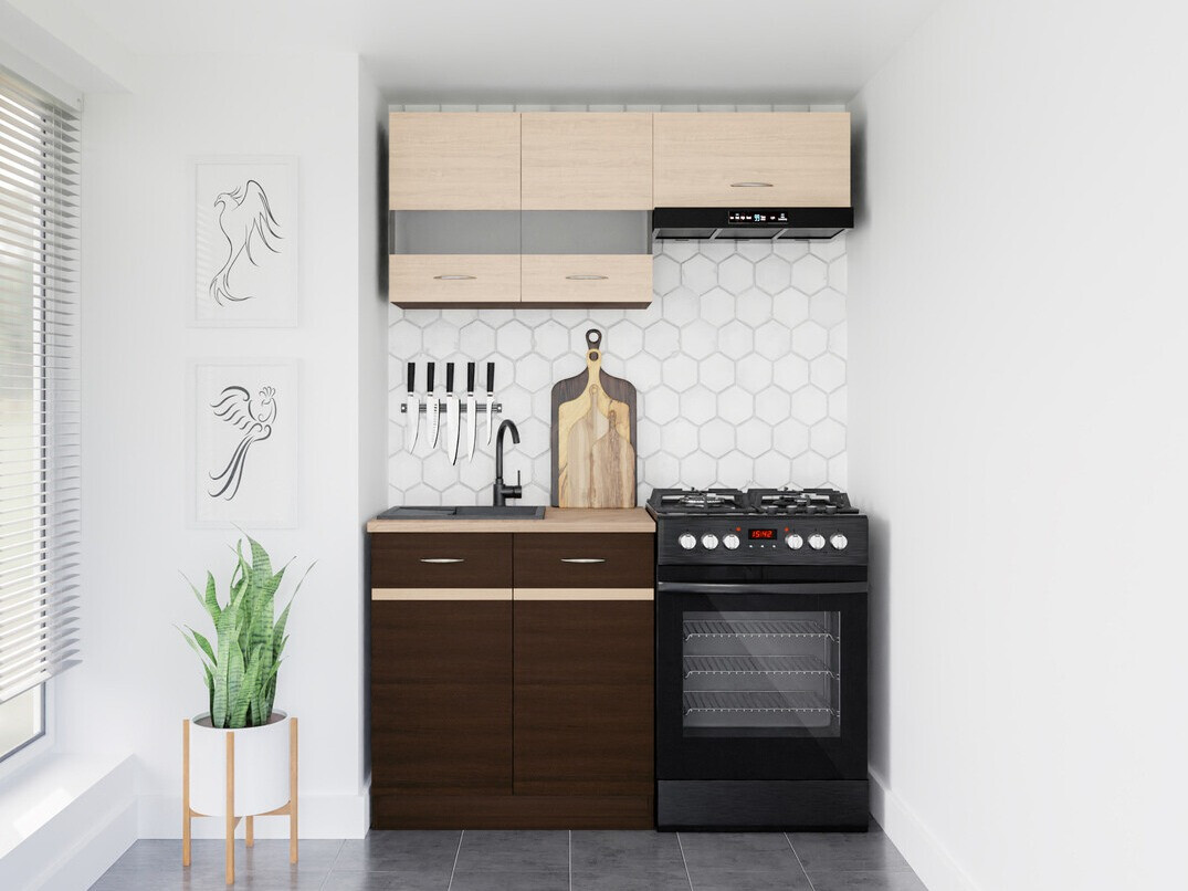 Cuisine complète modulaire Eli Dark 116