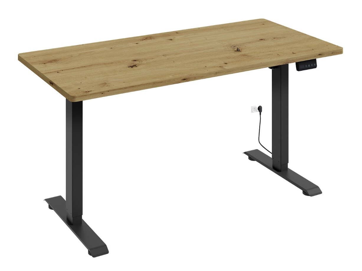 Bureau réglable en hauteur Buffalo 184 (Noir)