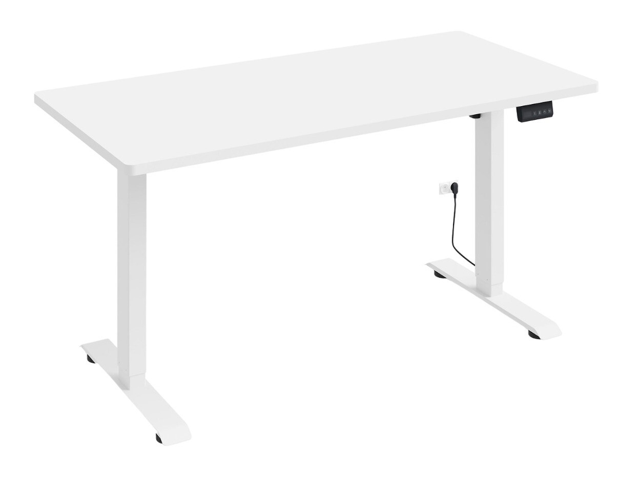 Table de travail réglable en hauteur Buffalo 184 (Blanc)