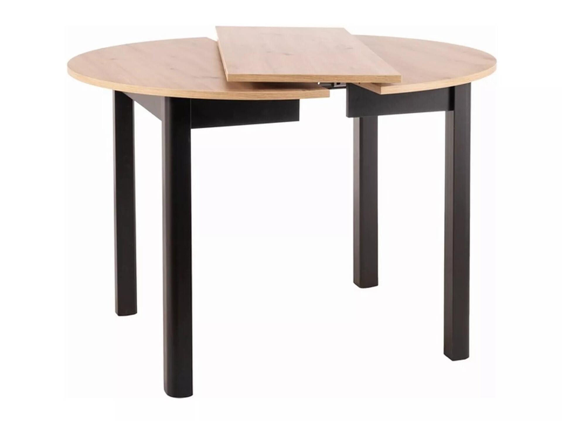 Table Detroit 899 (Chêne Artisan + Noir)