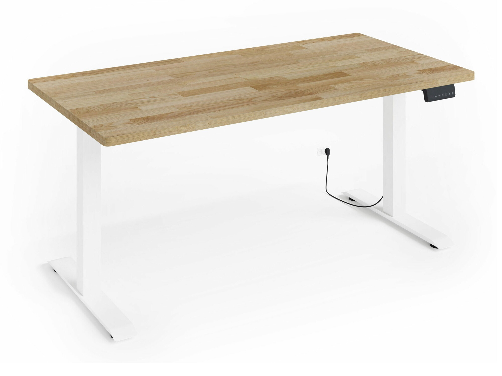 Bureau réglable en hauteur Buffalo 187 (Blanc)