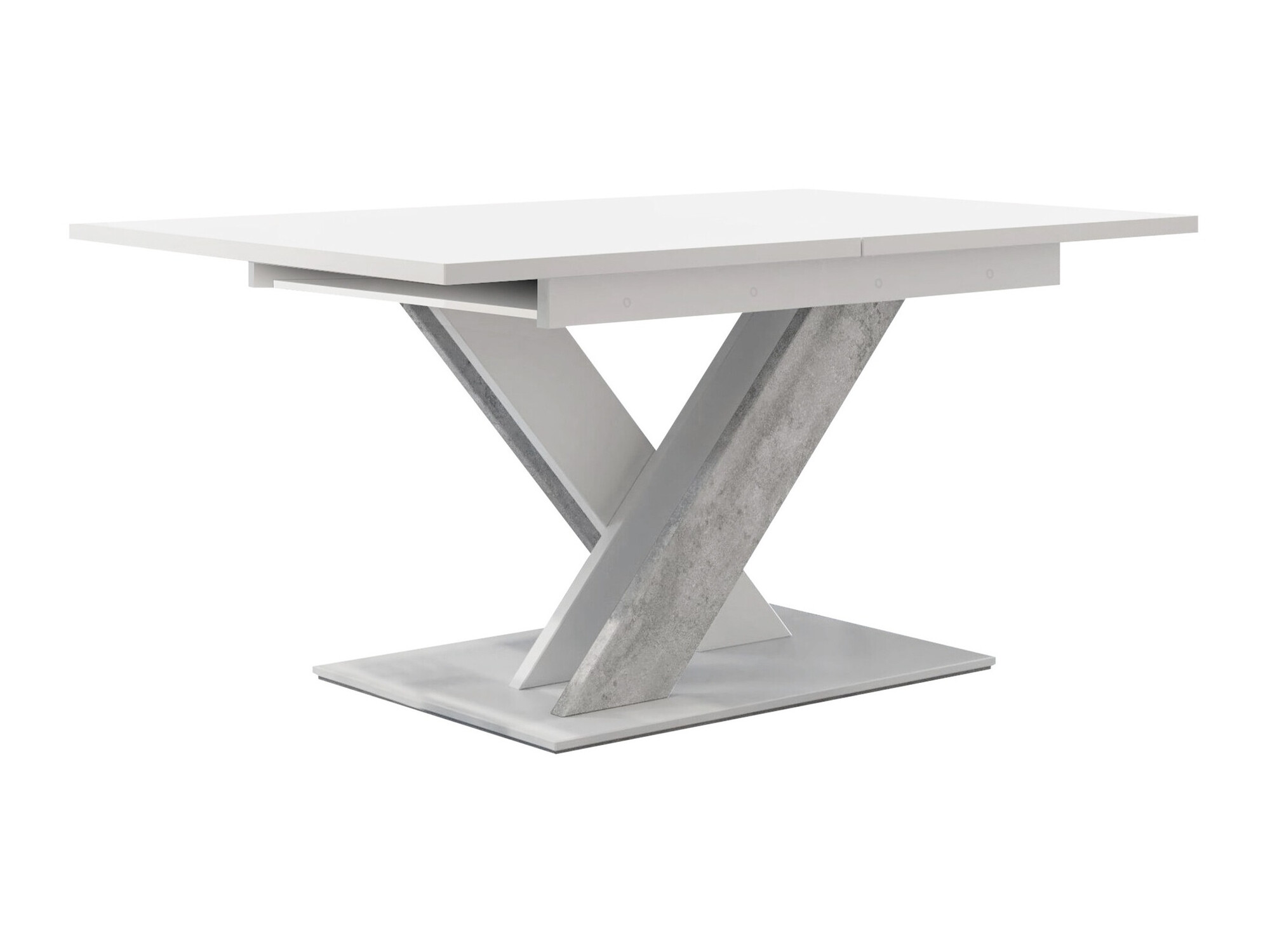 Table Goodyear 103 (Blanc + Béton)