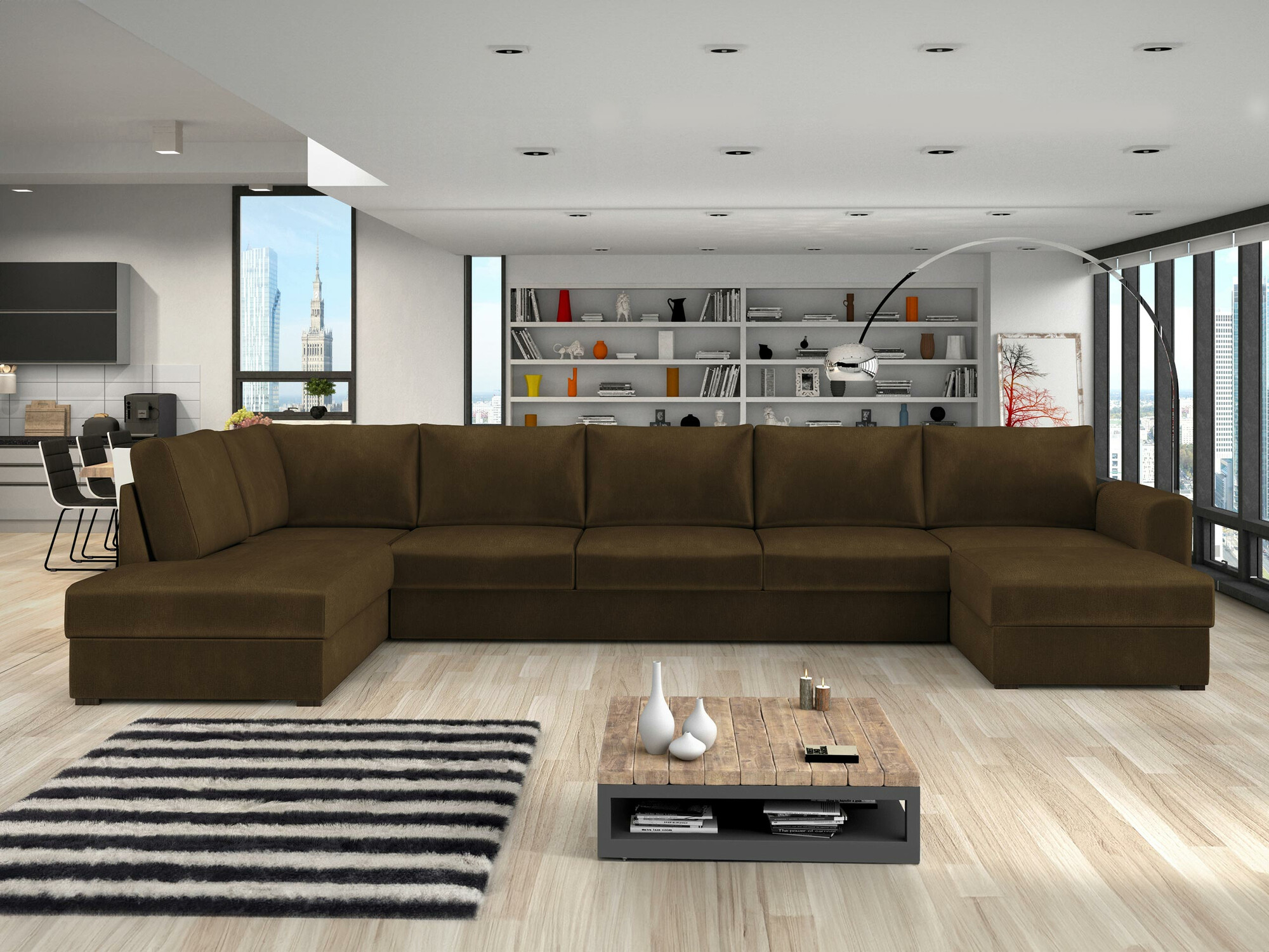 Canapé d'angle Comfivo 191 (Wave 09)