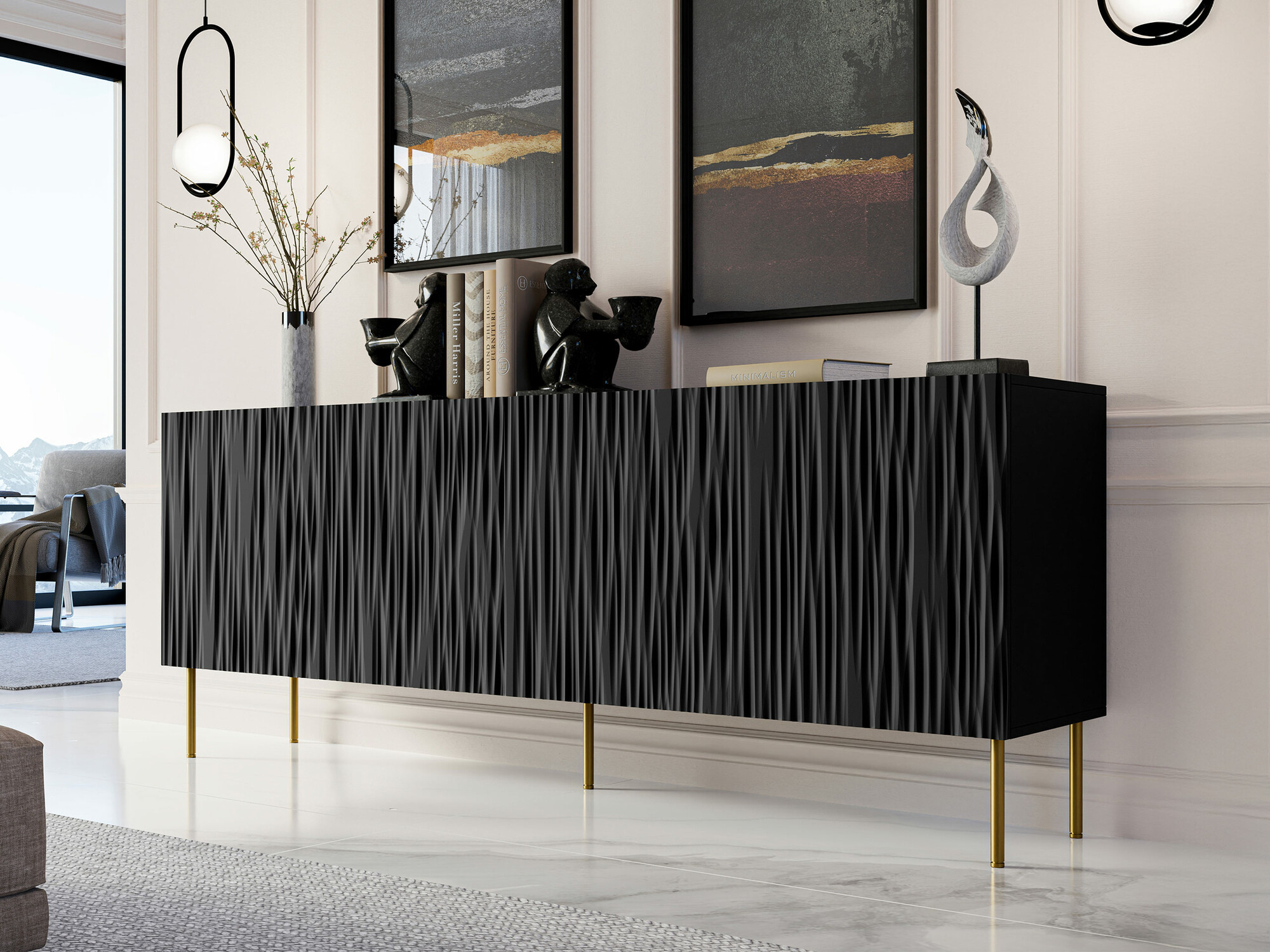 Buffet Lorelbo 101 (Noir + Doré)