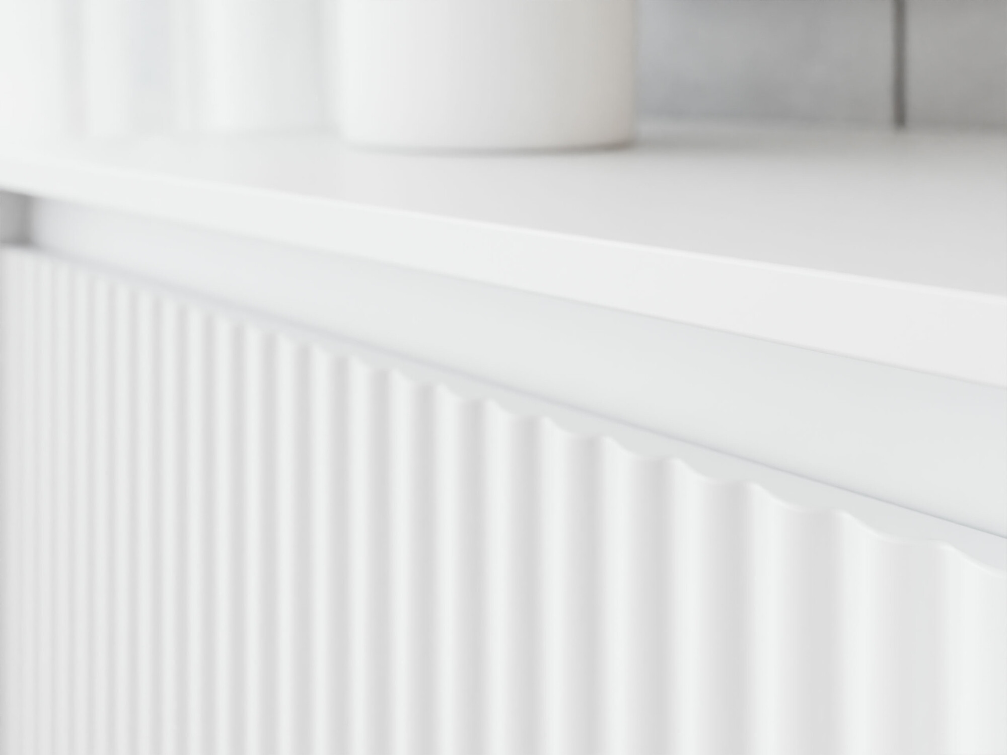 Meuble TV Comfivo Delruva III (Blanc)