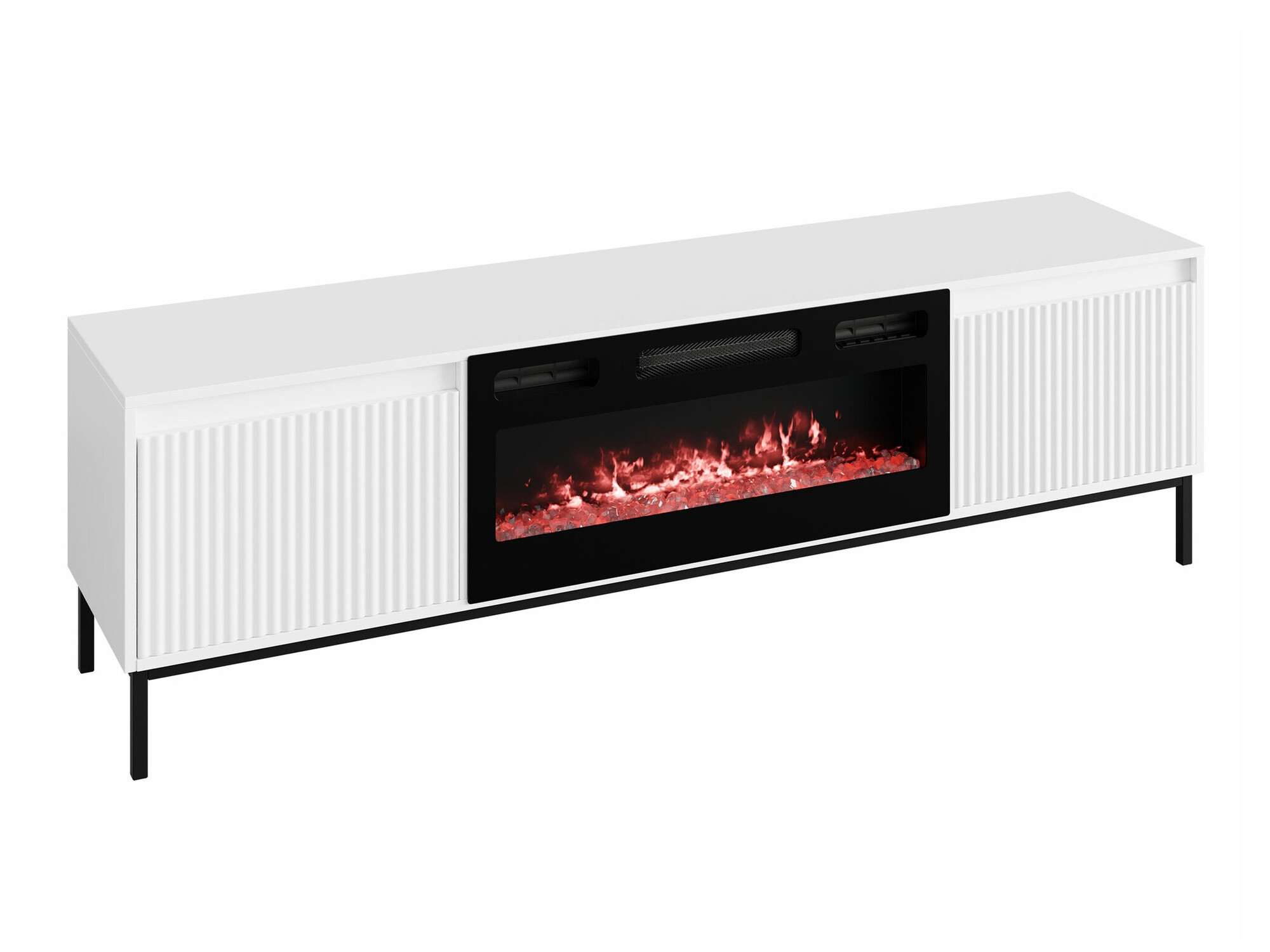 Meuble TV Comfivo Delruva III (Blanc)