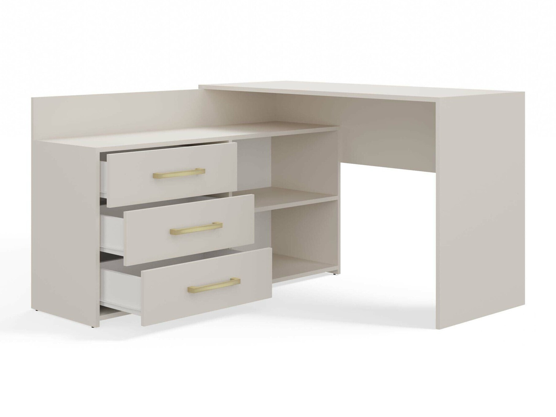 Bureau d'angle Mandeville 131 (Cachemire)