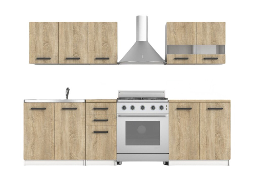 Cuisine complète Mandeville 240 (Sonoma chêne)