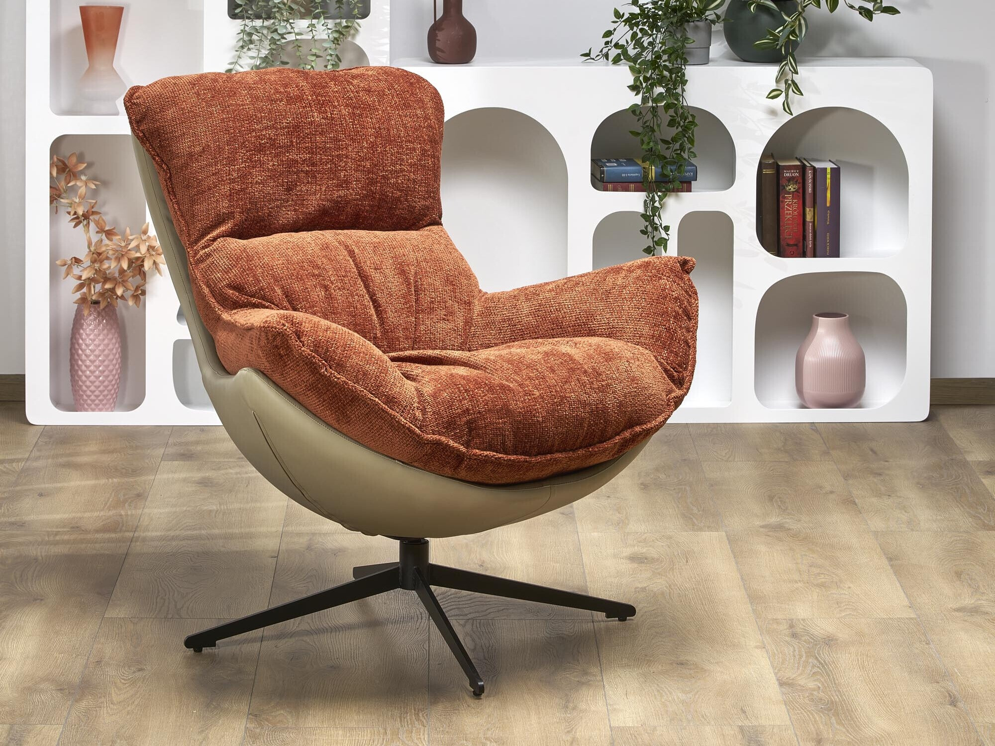 Fauteuil Houston 1846 (Cannelle)