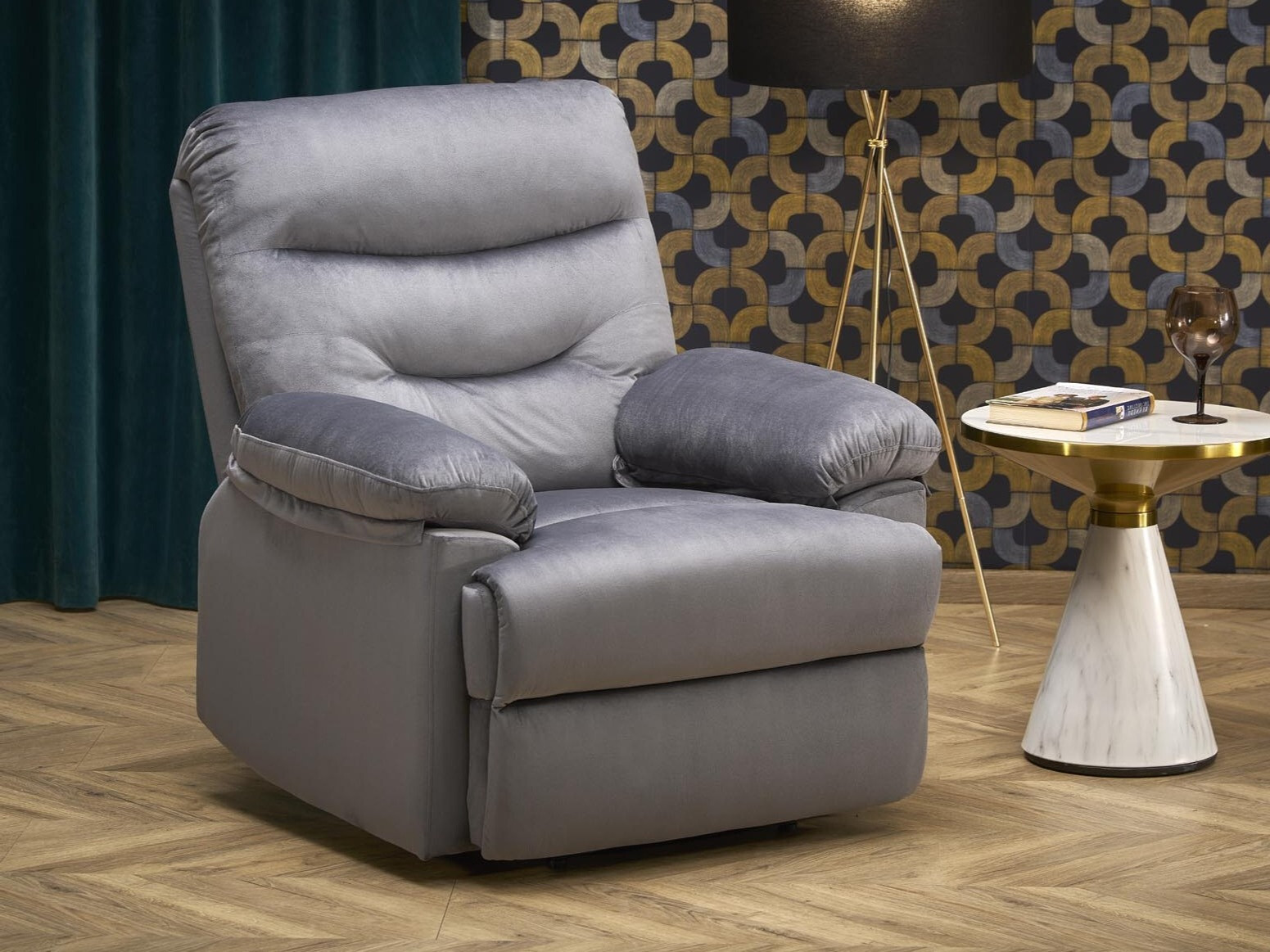 Fauteuil inclinable Houston Terra (Gris)