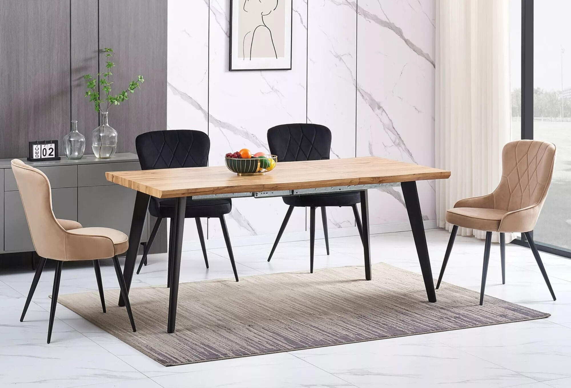 Chaise Detroit 524 (Beige)