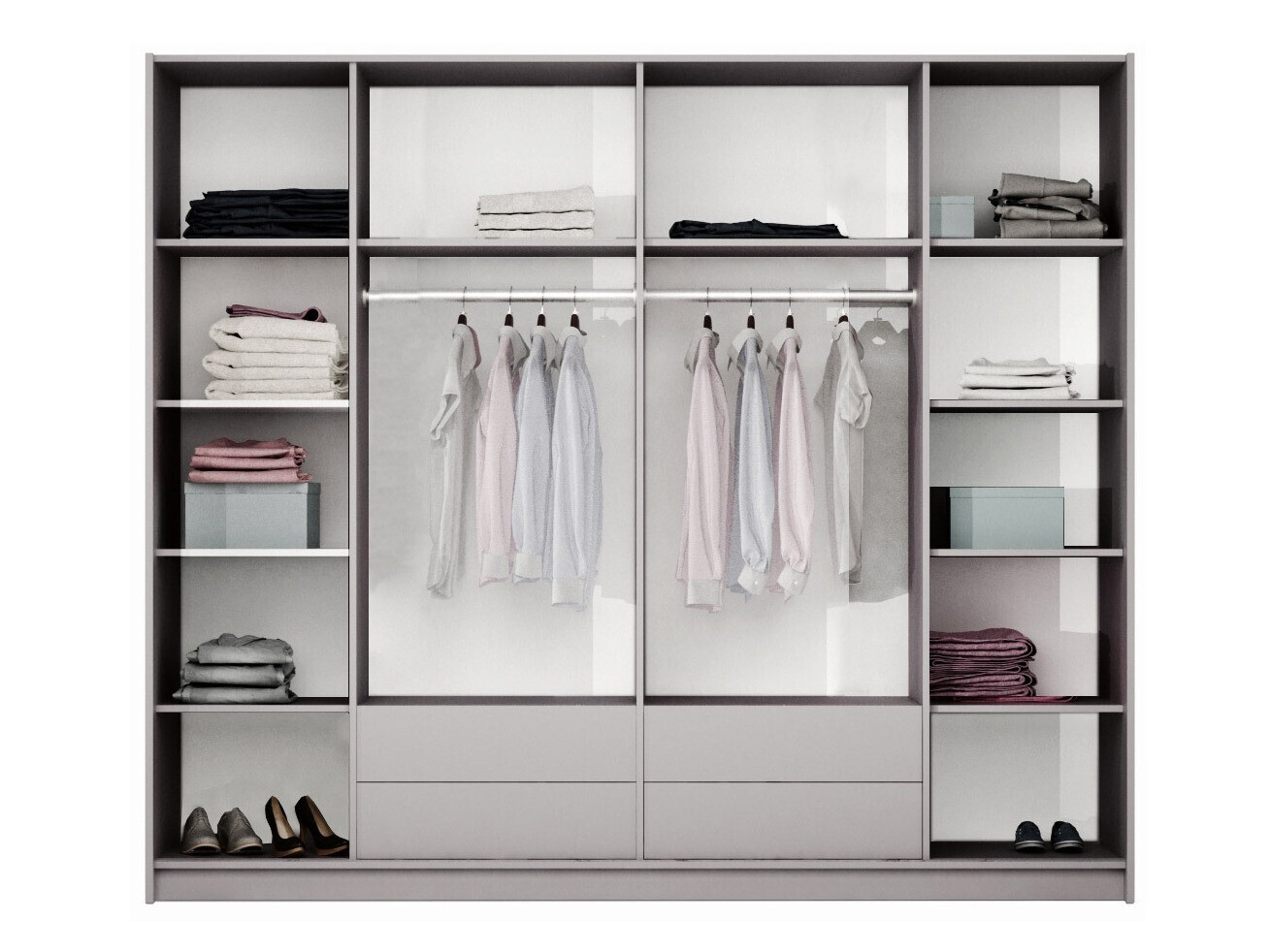 Armoire Honolulu 121 (Blanc)
