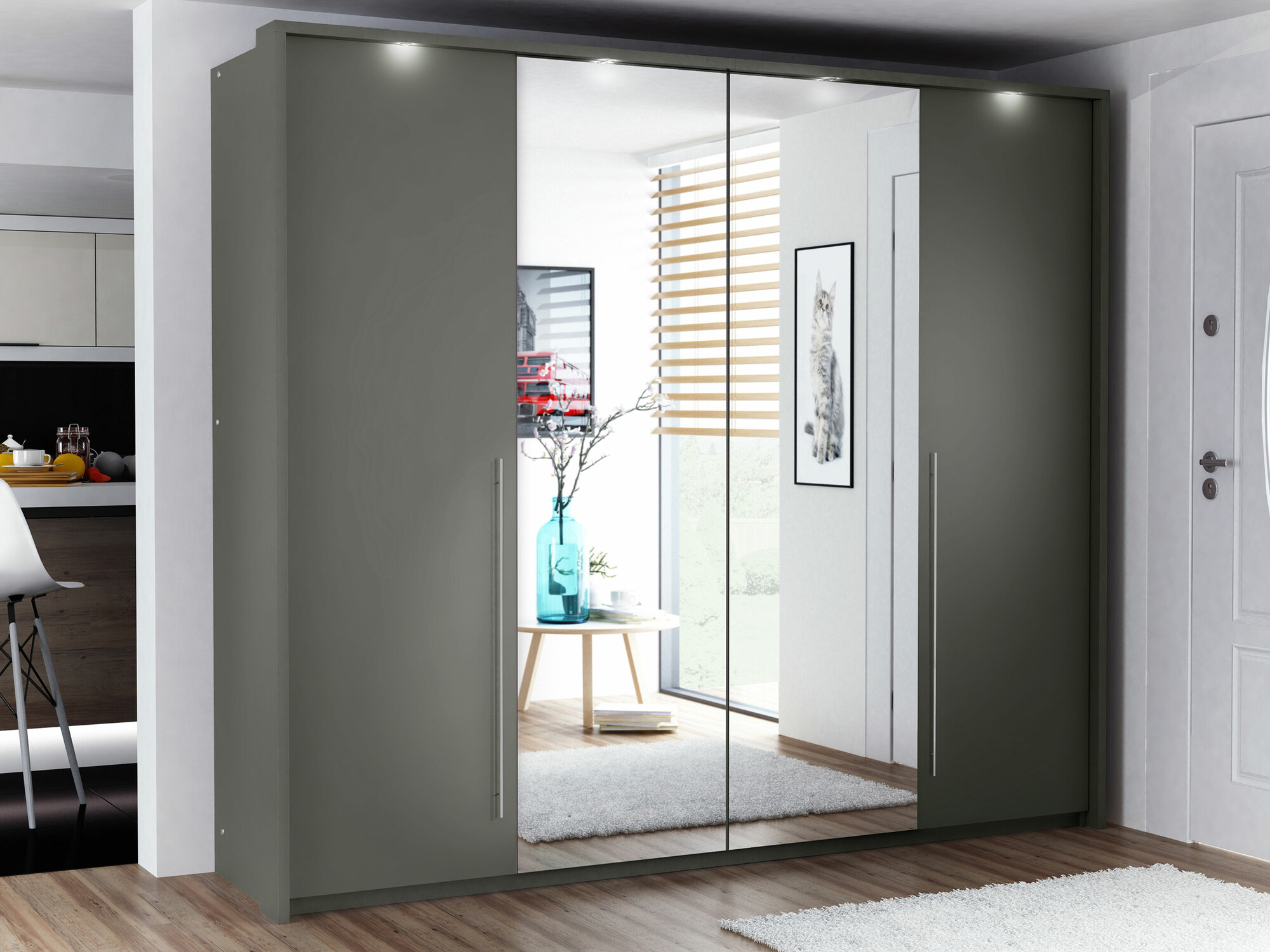 Armoire Honolulu 121 (Lava)