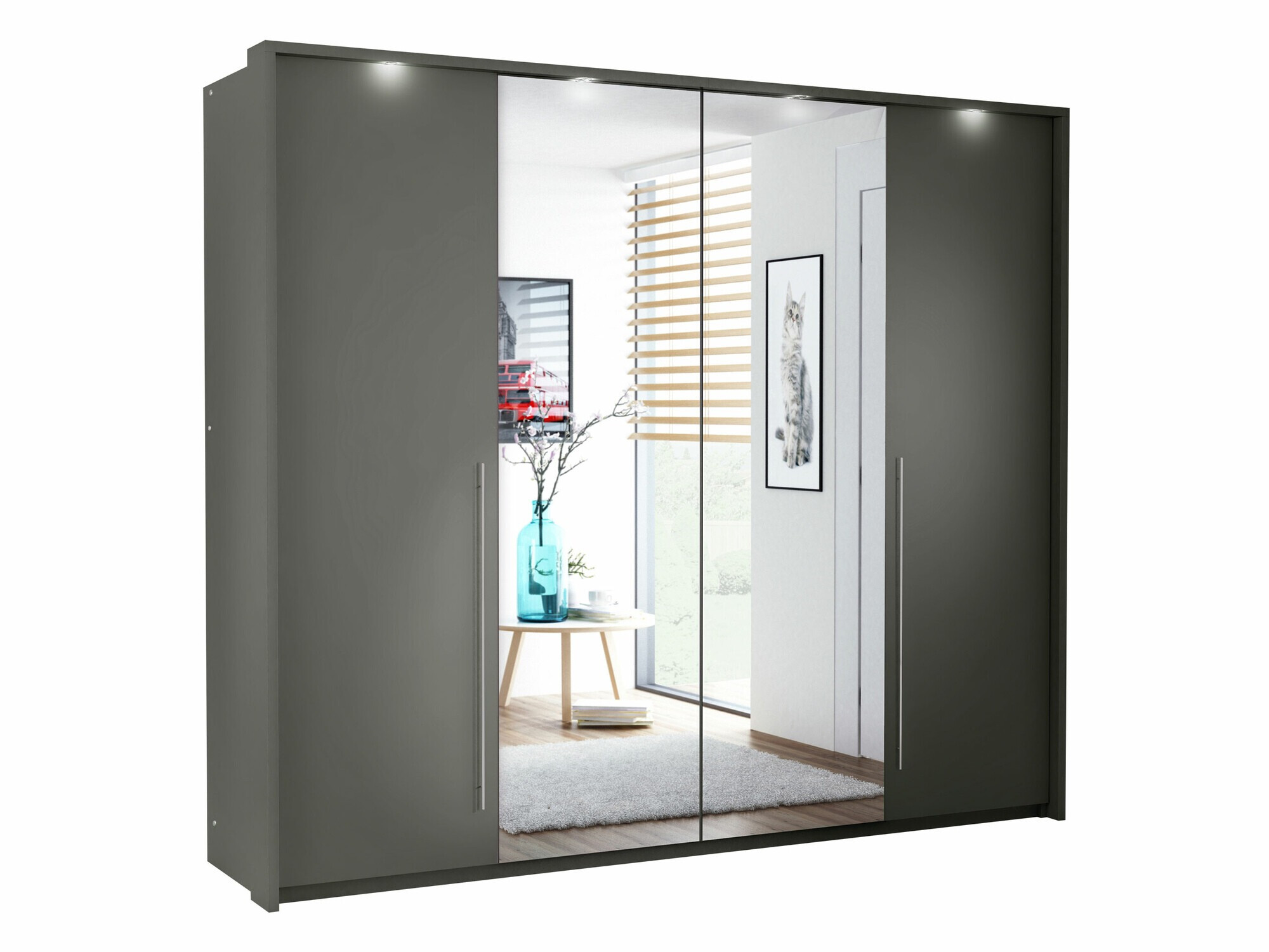 Armoire Honolulu 121 (Lava)