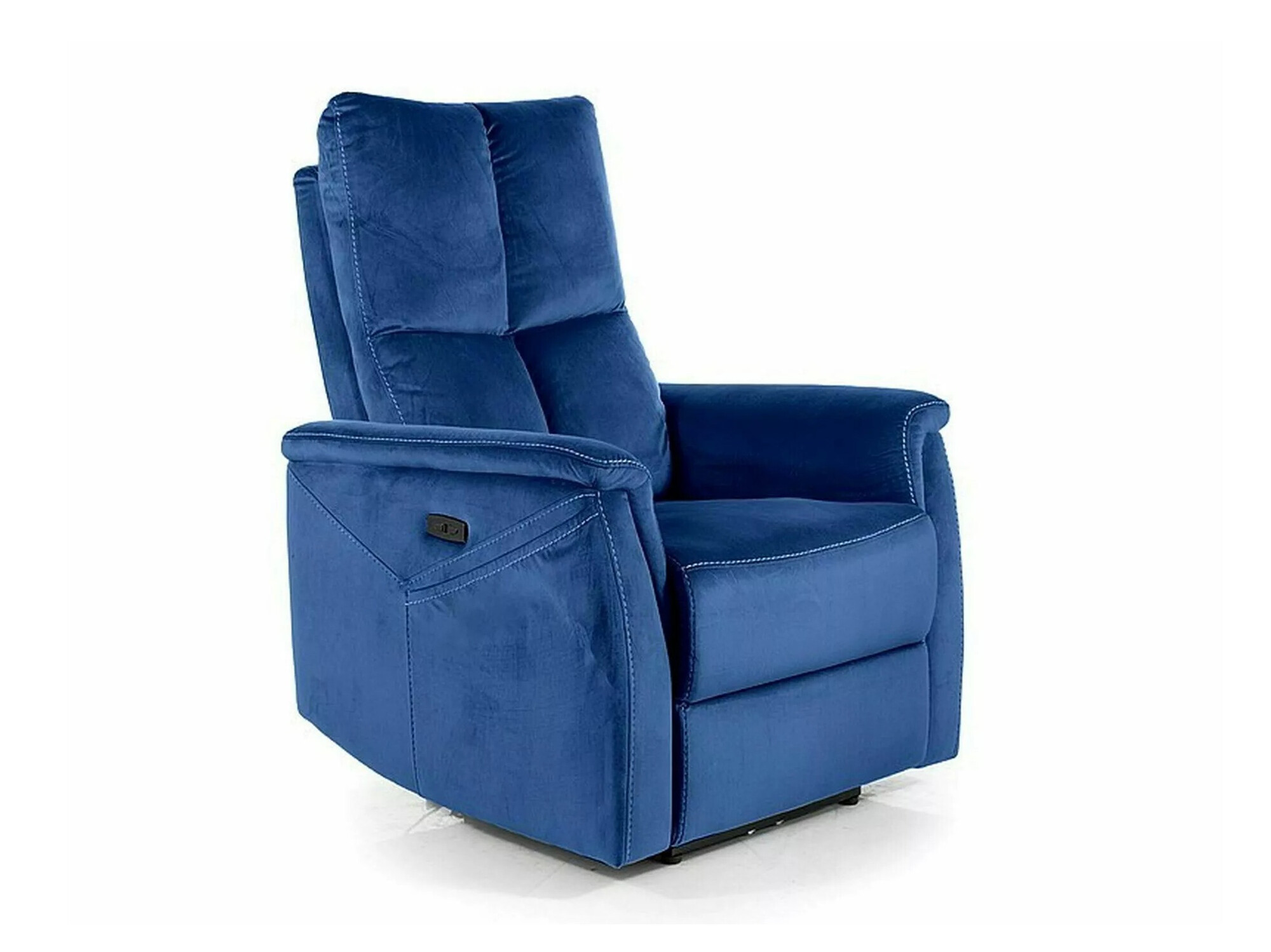 Fauteuil relax Detroit 535 (Bleu)