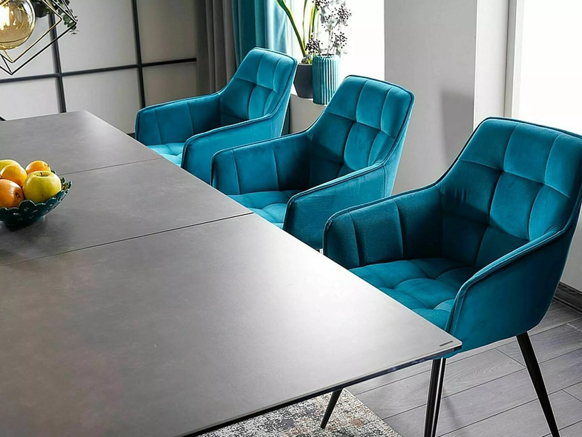 Chaise Detroit 567 (Turquoise)