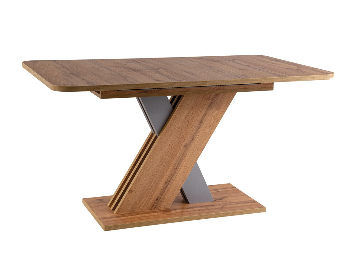 Table Detroit 568 (Chêne wotan + Gris)