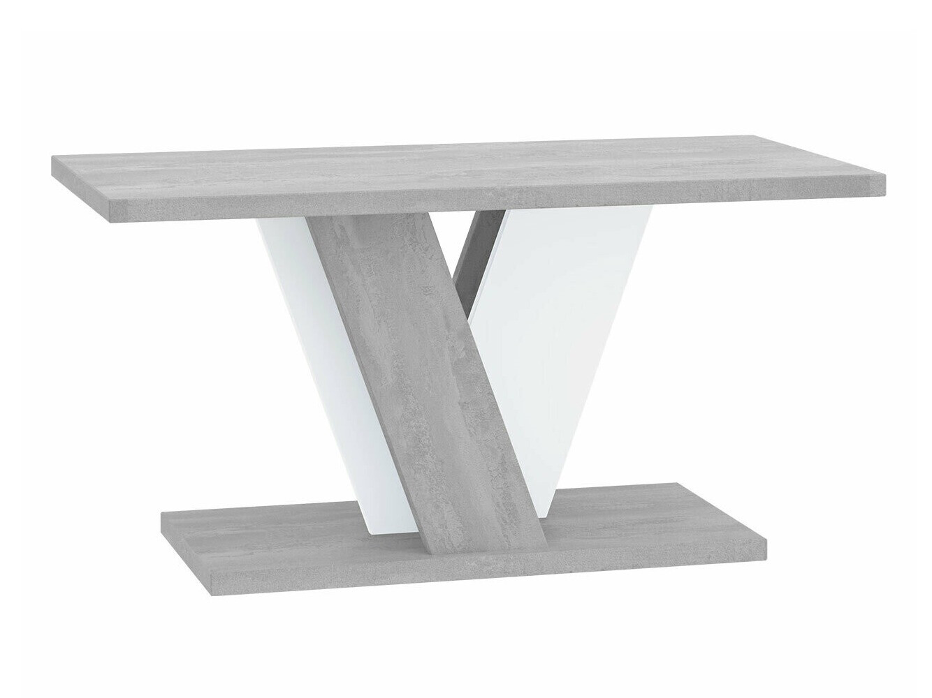 Table basse Goodyear 128 (Gris + Blanc)