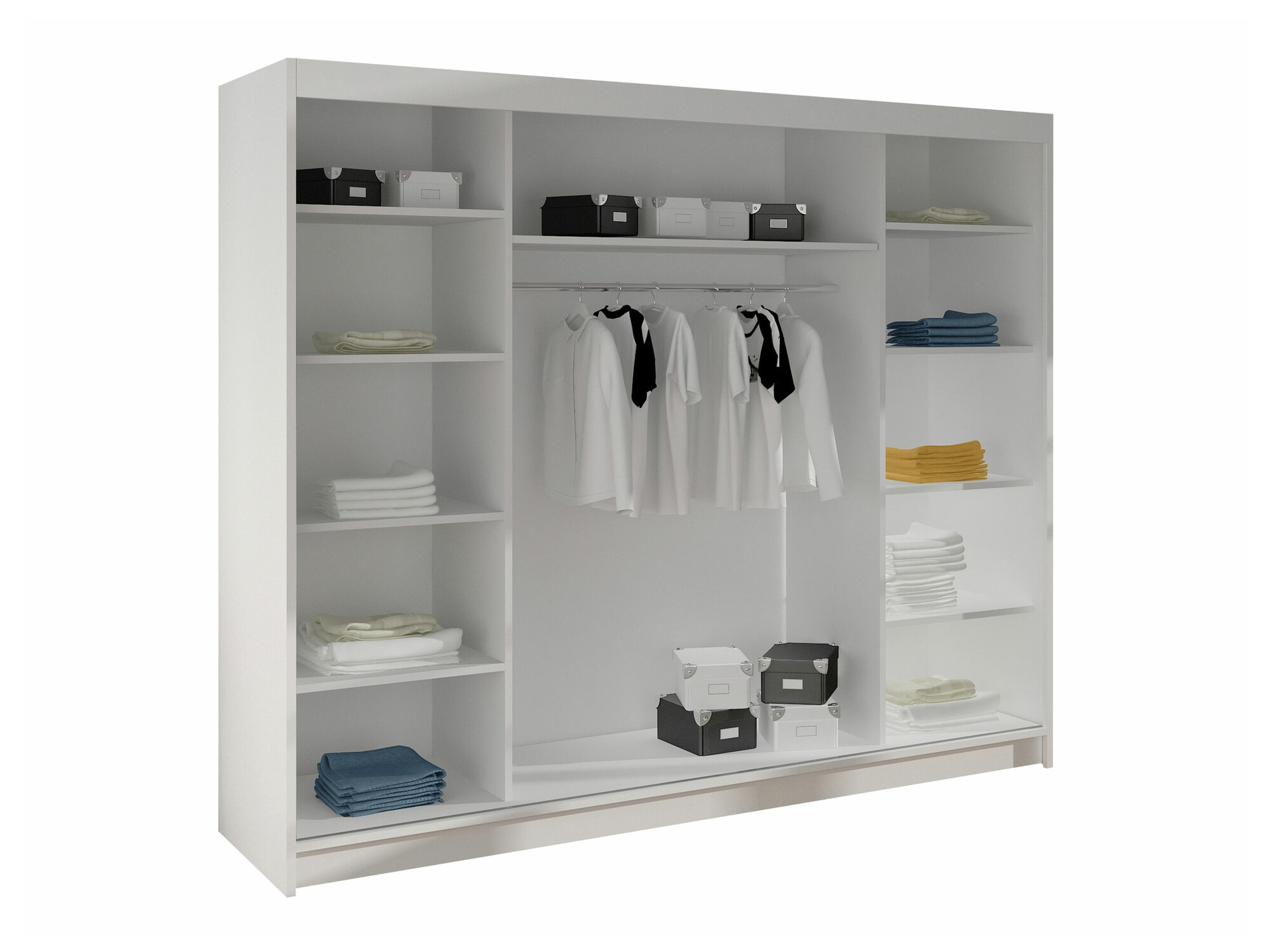 Armoire Closico Durion IV (Blanc)