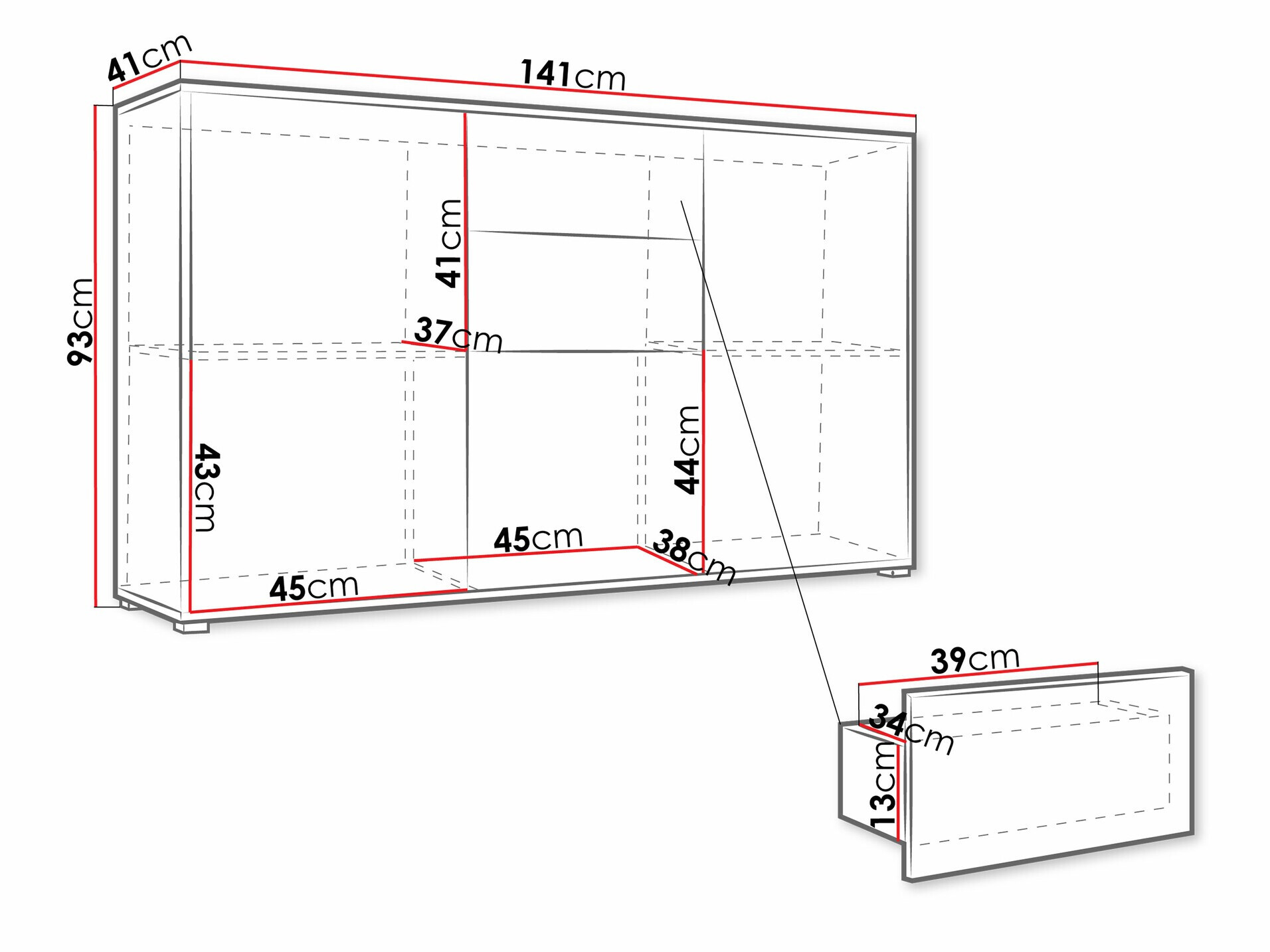 Commode Comfivo Tutela (Blanc)