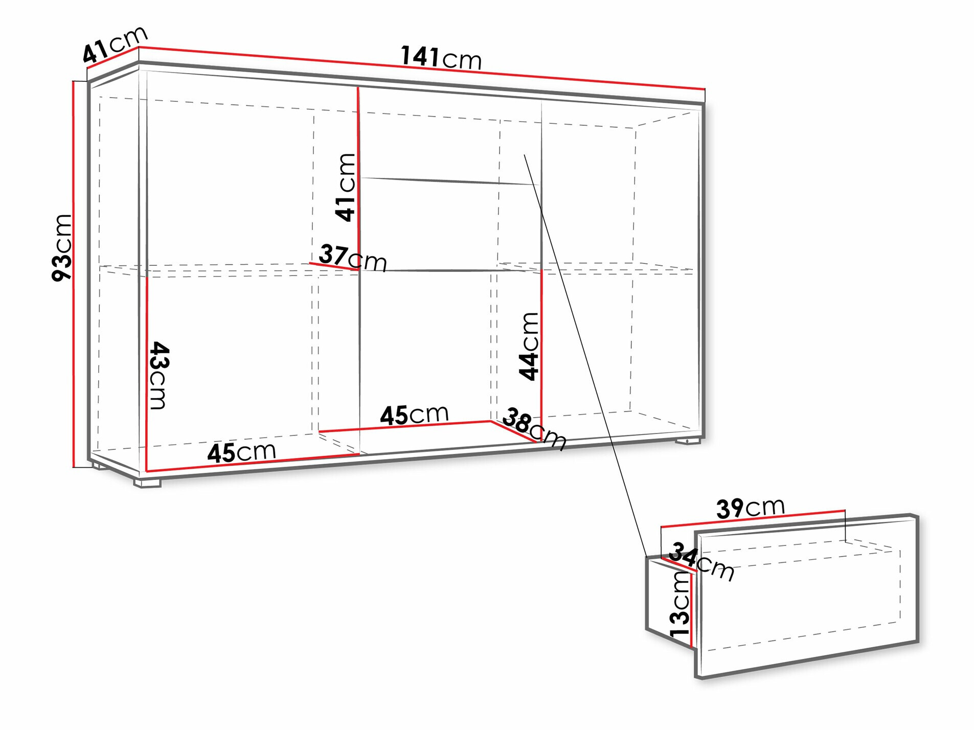 Commode Comfivo Tutela (Cachemire)