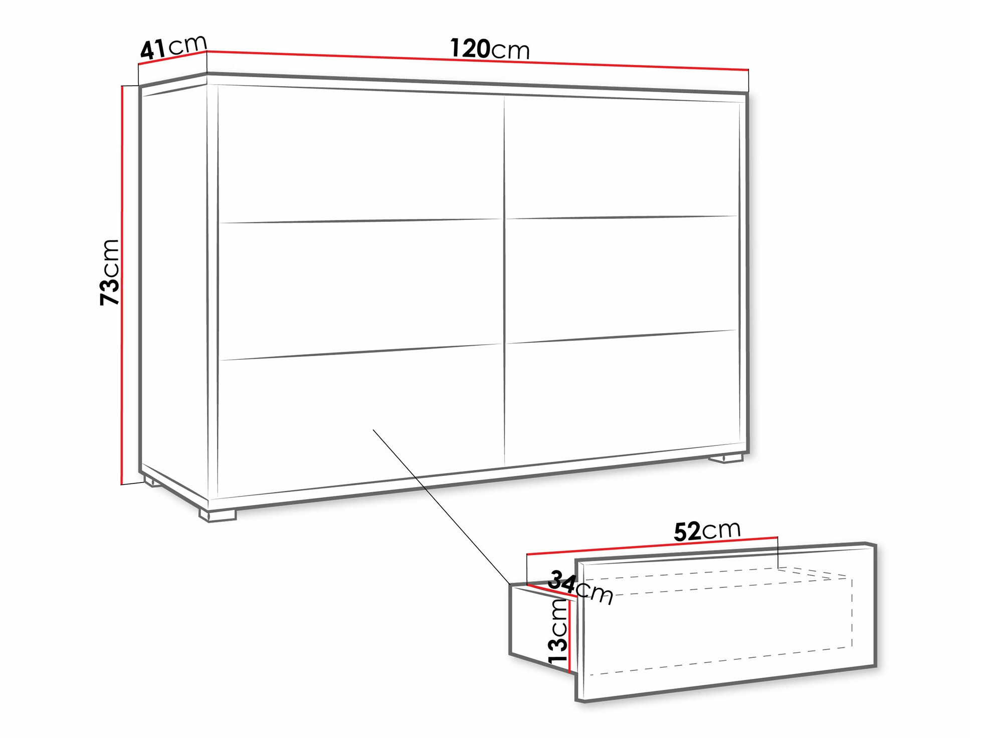 Commode Comfivo Tutela II (Cachemire)