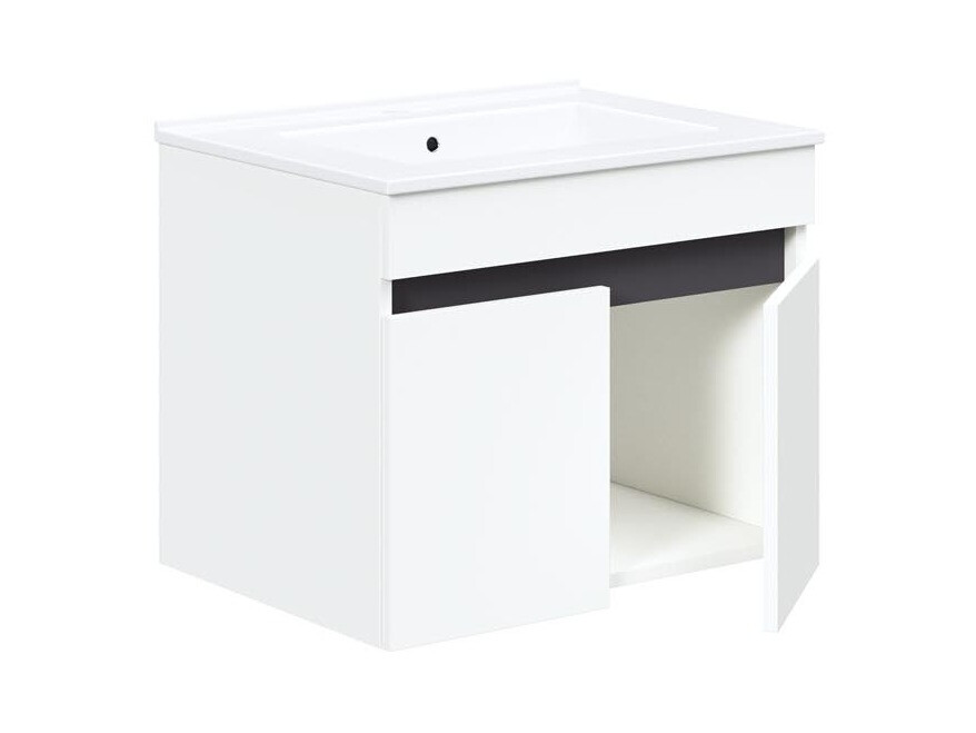 Armoire de salle de bains murale pour lavabo Benfelo 100