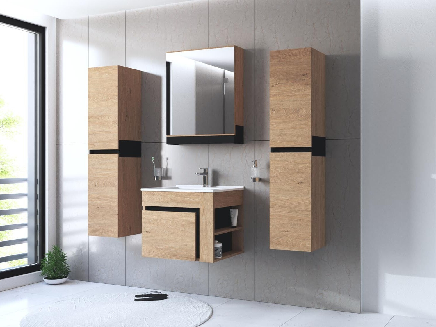 Ensemble de salle de bain Fenetra 106