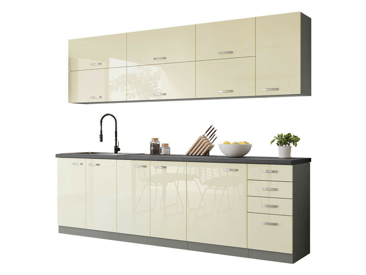 Cuisine complète modulaire Multi Cream 123