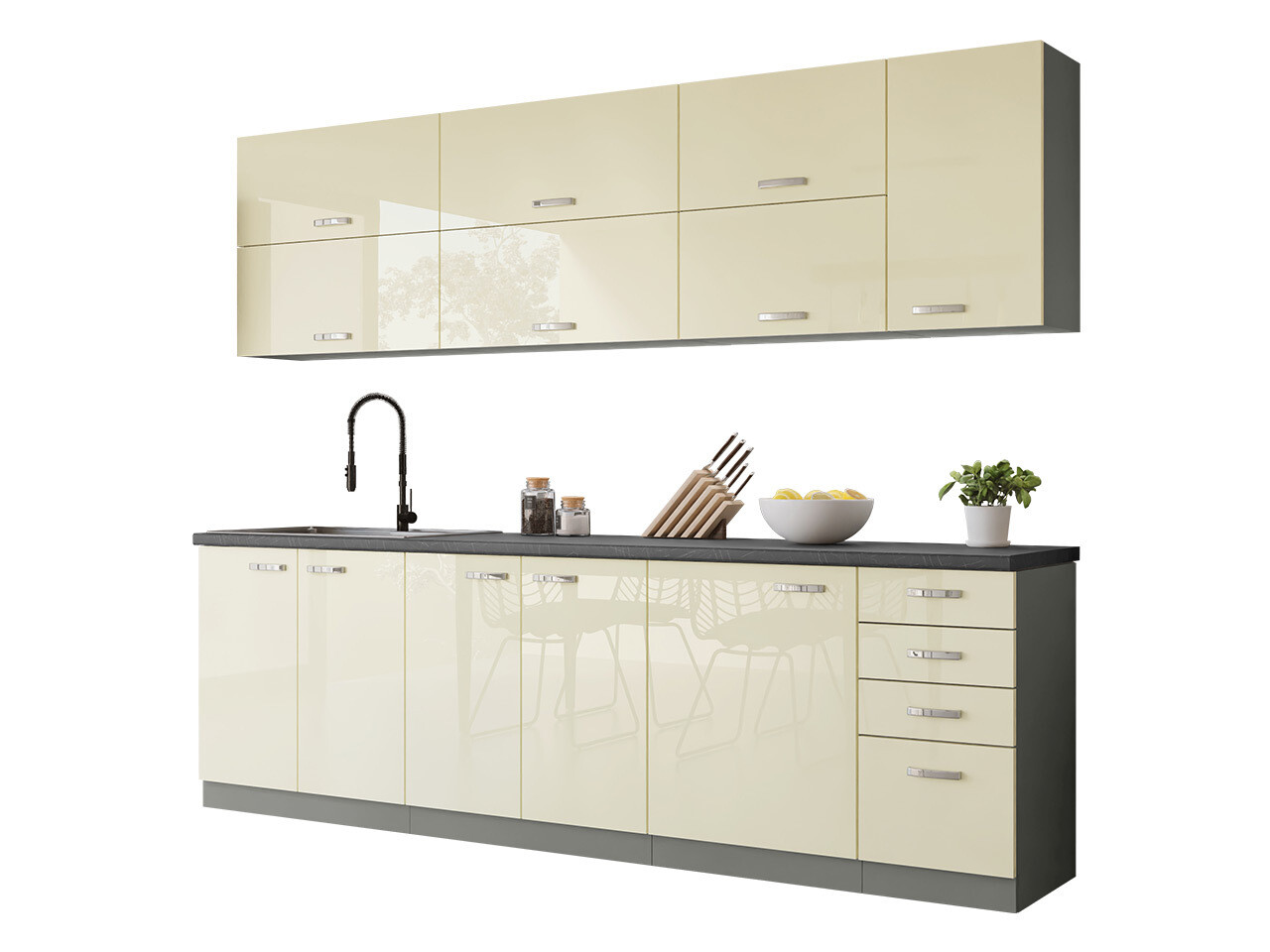 Cuisine complète modulaire Multi Cream 123