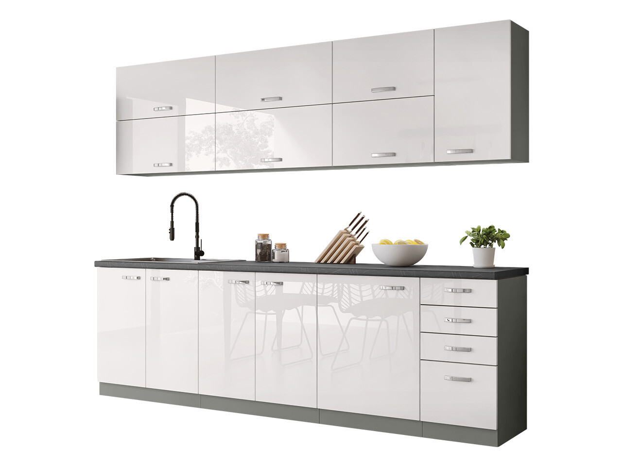 Cuisine complète modulaire Multi White 123