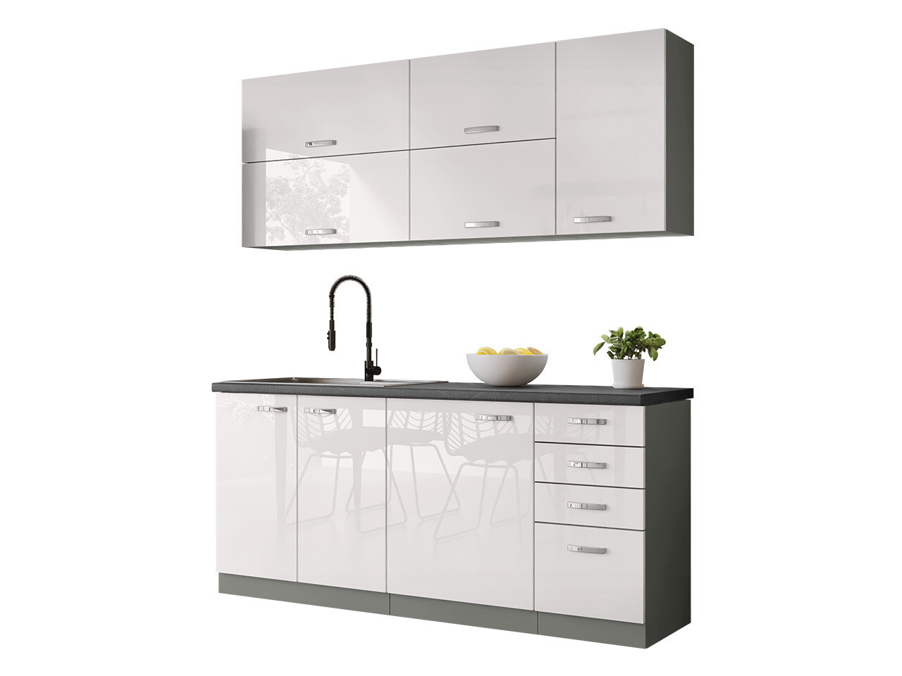 Cuisine complète modulaire Multi White 124