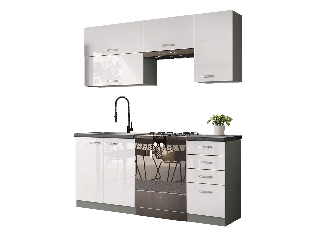Cuisine complète modulaire Multi White 125