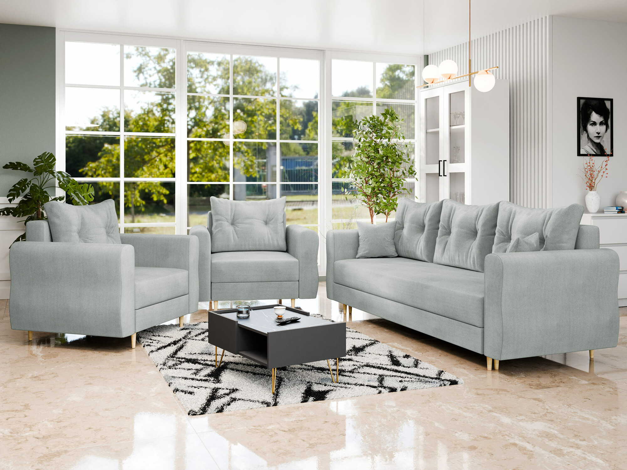 Ensemble de canapés Veldala 106 (Manila 14)